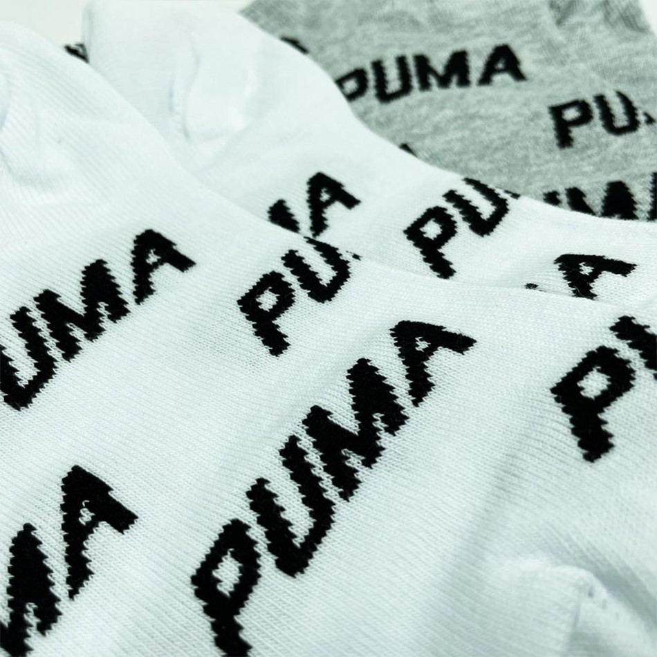 ✱ Strumpor PUMA | Sneaker Logo Short Socks French Market
