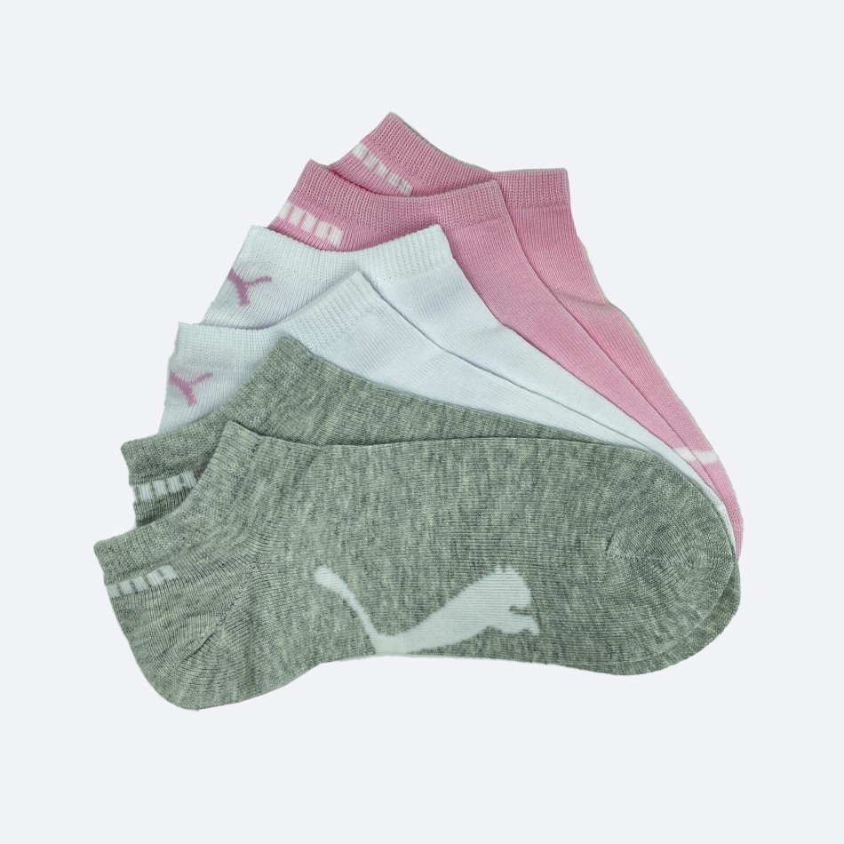 Lot de 3 Paires de Socquettes Sneaker "Lifestyle" (Chaussettes de sport) PUMA chez FrenchMarket