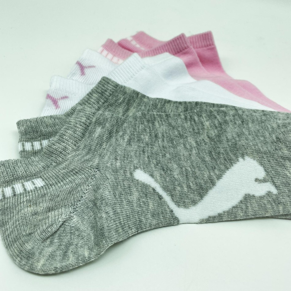 Lot de 3 Paires de Socquettes Sneaker "Lifestyle" (Chaussettes de sport) PUMA chez FrenchMarket