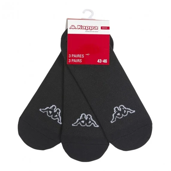 Invisible Socks 3 Pack (Sports socks) Kappa on FrenchMarket