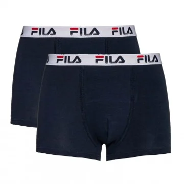 Lot de 2 Boxers FILA Homme en Coton Rouge (Boxershorts für Männer) Fila auf FrenchMarket