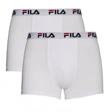 Lot de 2 Boxers FILA Homme en Coton Rouge (Boxershorts für Männer) Fila auf FrenchMarket