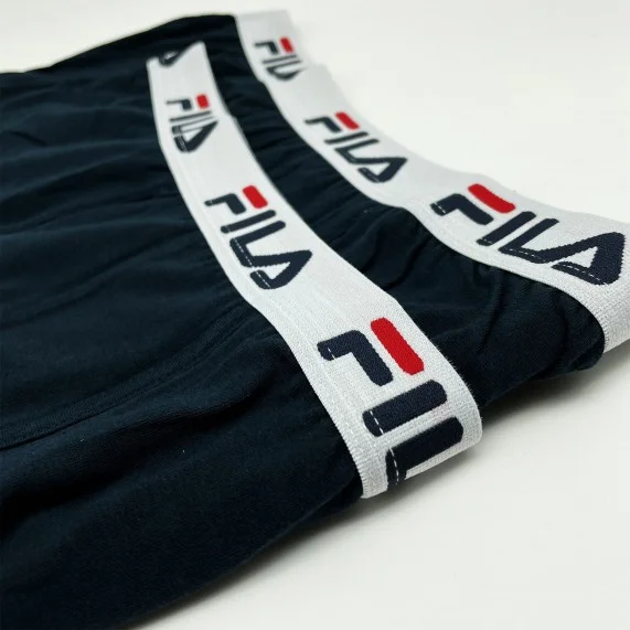 Lot de 2 Boxers FILA Homme en Coton Rouge (Boxershorts für Männer) Fila auf FrenchMarket
