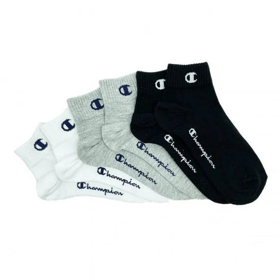Lot de 3 Paires de Chaussettes Quarter Legacy (Chaussettes de sport) Champion chez FrenchMarket