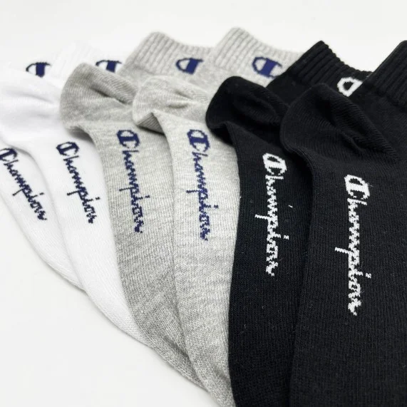 Lot de 3 Paires de Chaussettes Quarter Legacy (Chaussettes de sport) Champion chez FrenchMarket
