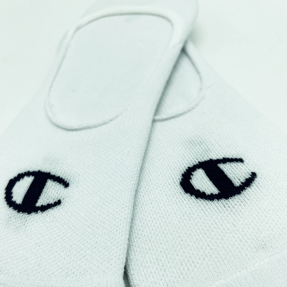 Chaussettes Invisibles Protège-Pieds Pack de 2 (Chaussettes de sport) Champion chez FrenchMarket