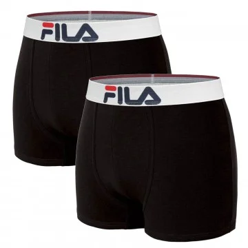 Set van 2 herenboxershorts van katoen (Herenboxershorts) Fila chez FrenchMarket