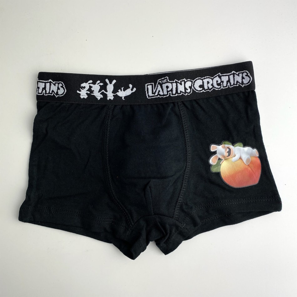 5er-Set Baumwoll-Boxershorts für Jungen Rabbids (Boy's Boxershorts Pack) French Market auf FrenchMarket
