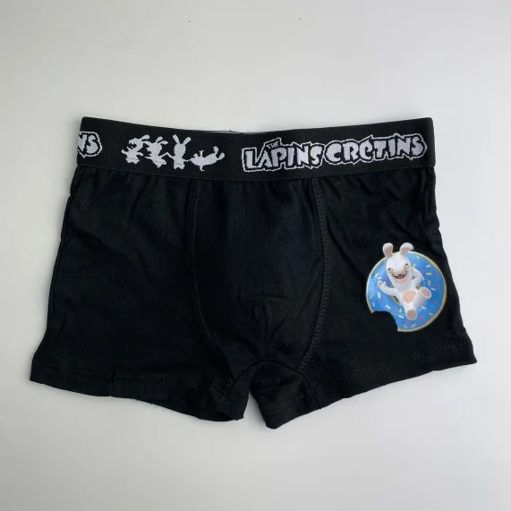 Set of 5 Cotton Boxers for Boys Rabbids (Boxers) French Market on FrenchMarket