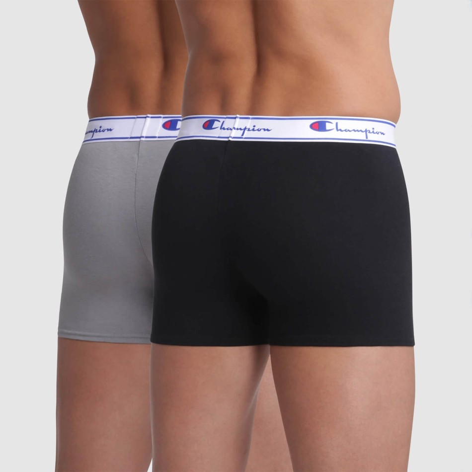 CHAMPION Boxershorts för män med 2 st Navy Red / French Market