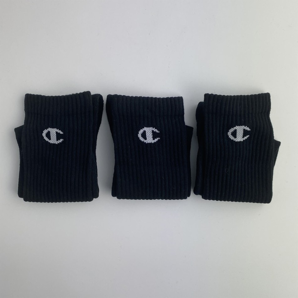 3 Pairs of Crew Logo Socks (Sports socks) Champion on FrenchMarket