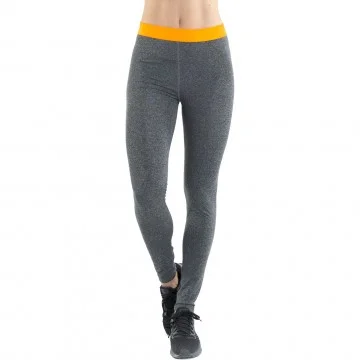 Legging de Sport FREEGUN AKTIV en microfibre pour femme long gris (Leggings Sport) Freegun chez FrenchMarket