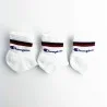 Set di 3 calzini corti a strisce classiche (Sportivo) Champion chez FrenchMarket