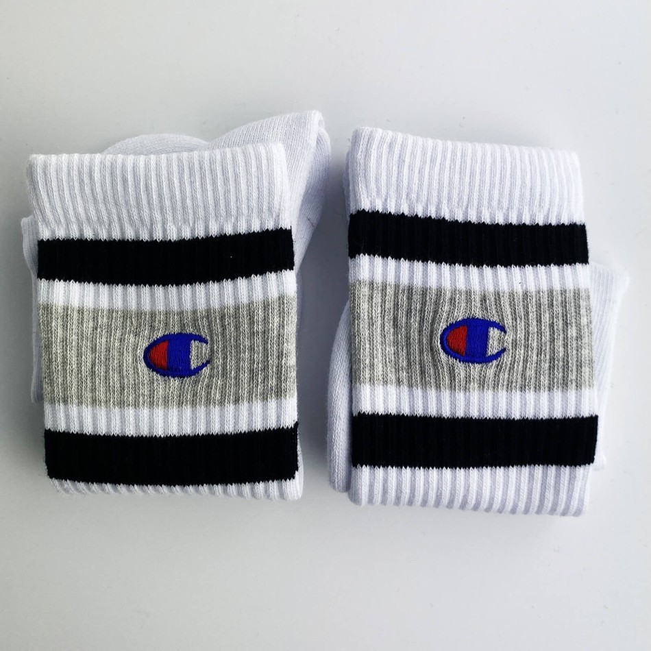 CHAMPION Crew Premium Band Socks / French Market