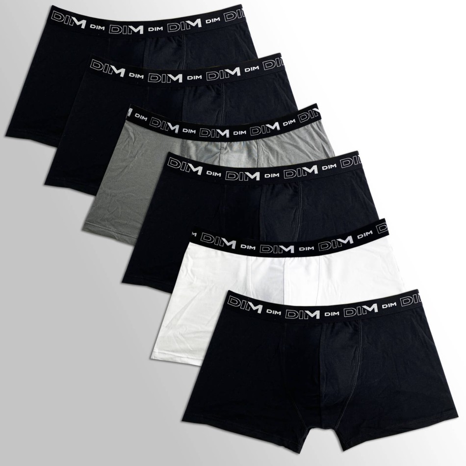 ➨ DIM Män 6-Pack Stretch Cotton Boxers | Fri frakt