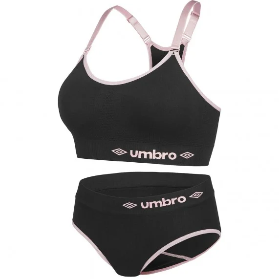 Ensemble Brassière Shorty de Sport sans coutures (Brassières) Umbro chez FrenchMarket