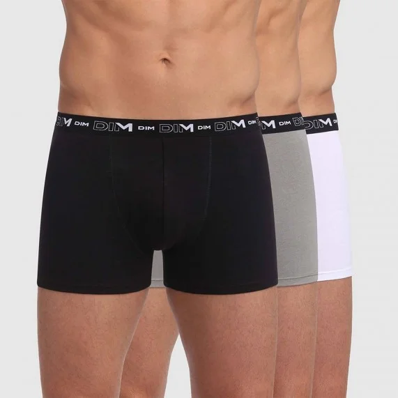 3er-Pack Boxershorts Herren aus Stretch-Baumwolle (Boxershorts für Männer) Dim auf FrenchMarket