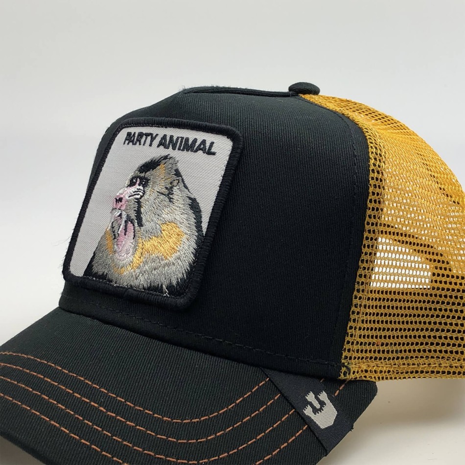 Trucker Party Animal Cap - Babouin (Caps) Goorin Bros on FrenchMarket