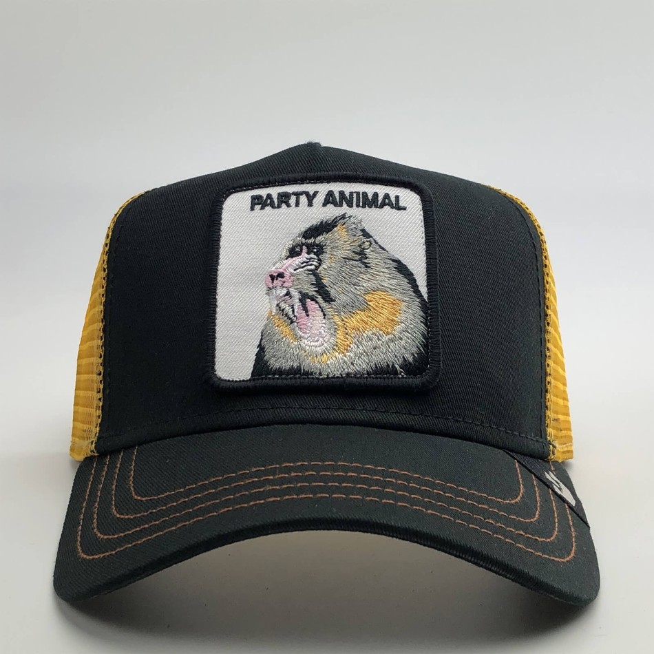 GOORIN BROS Party Animal | Trucker Cap Baboon Monkey / French Market