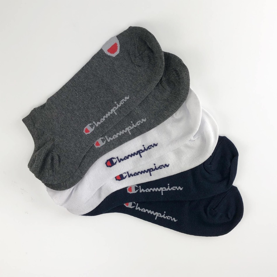 CHAMPION Socquettes | Lot de 3 paires chaussettes No Show