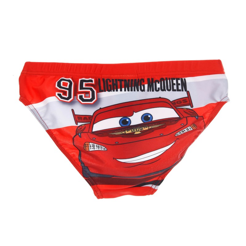Disney Pixar Cars Official Boys Swimsuit Swimming Boxers Briefs Trunks Red 3