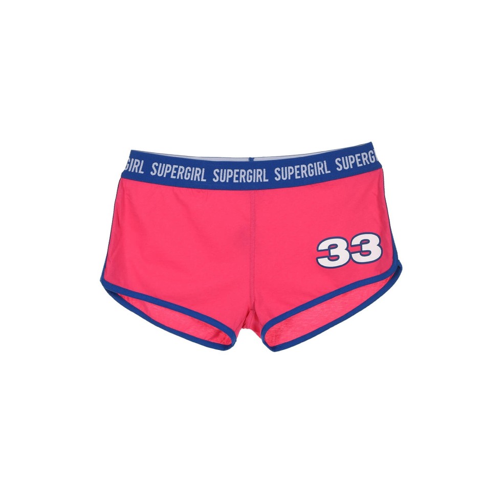 Stålmannen tränings pyjamas med linne och shorts för kvinnor French Market