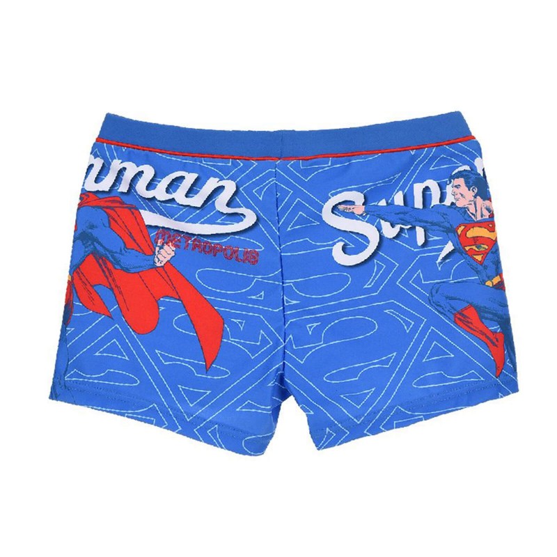 DC Comics Superman Swim Trunks Shorts Boy Size 8 