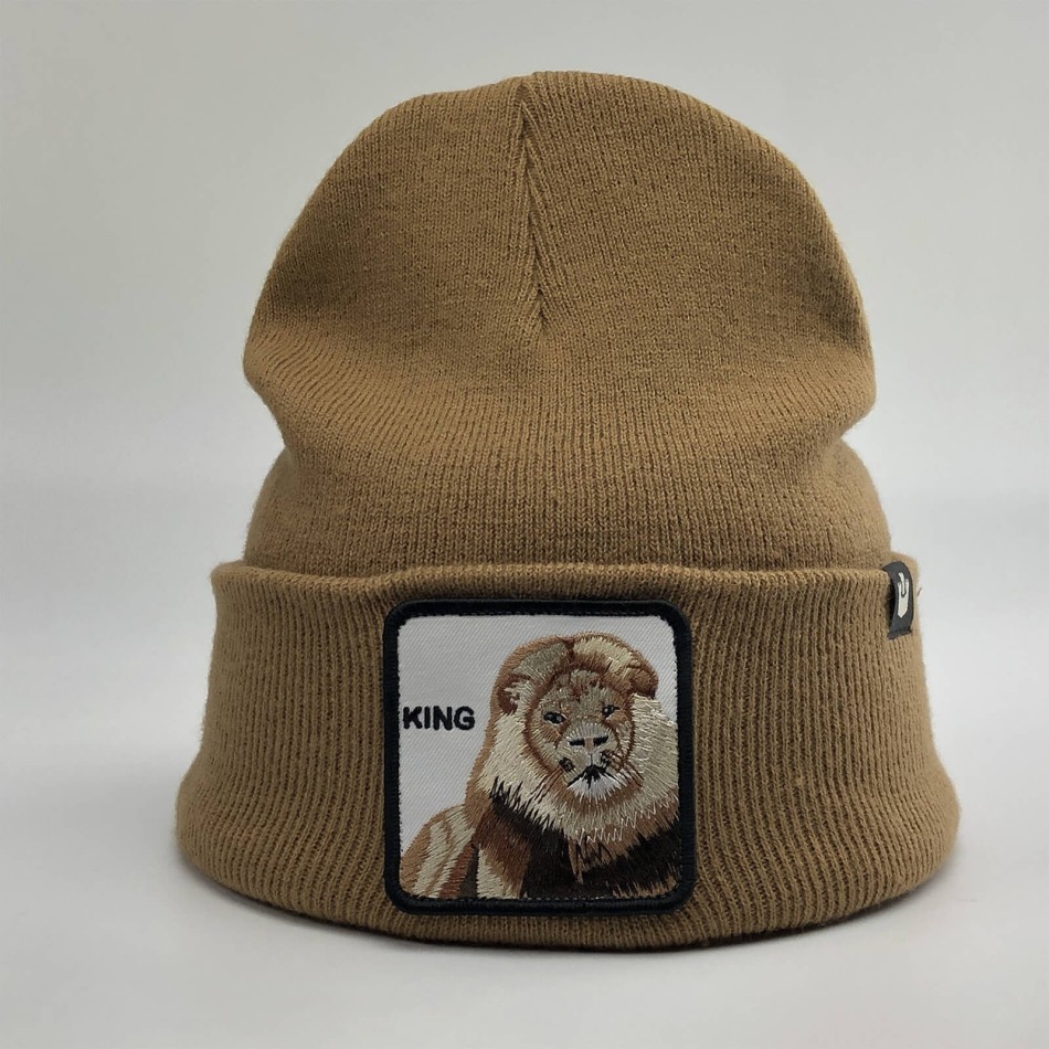 GOORIN BROS Beanie Lion för män - KING - Fri leverans