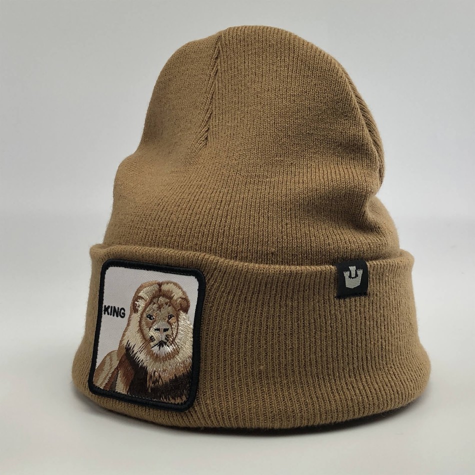 GOORIN BROS Beanie Lion för män - KING - Fri leverans