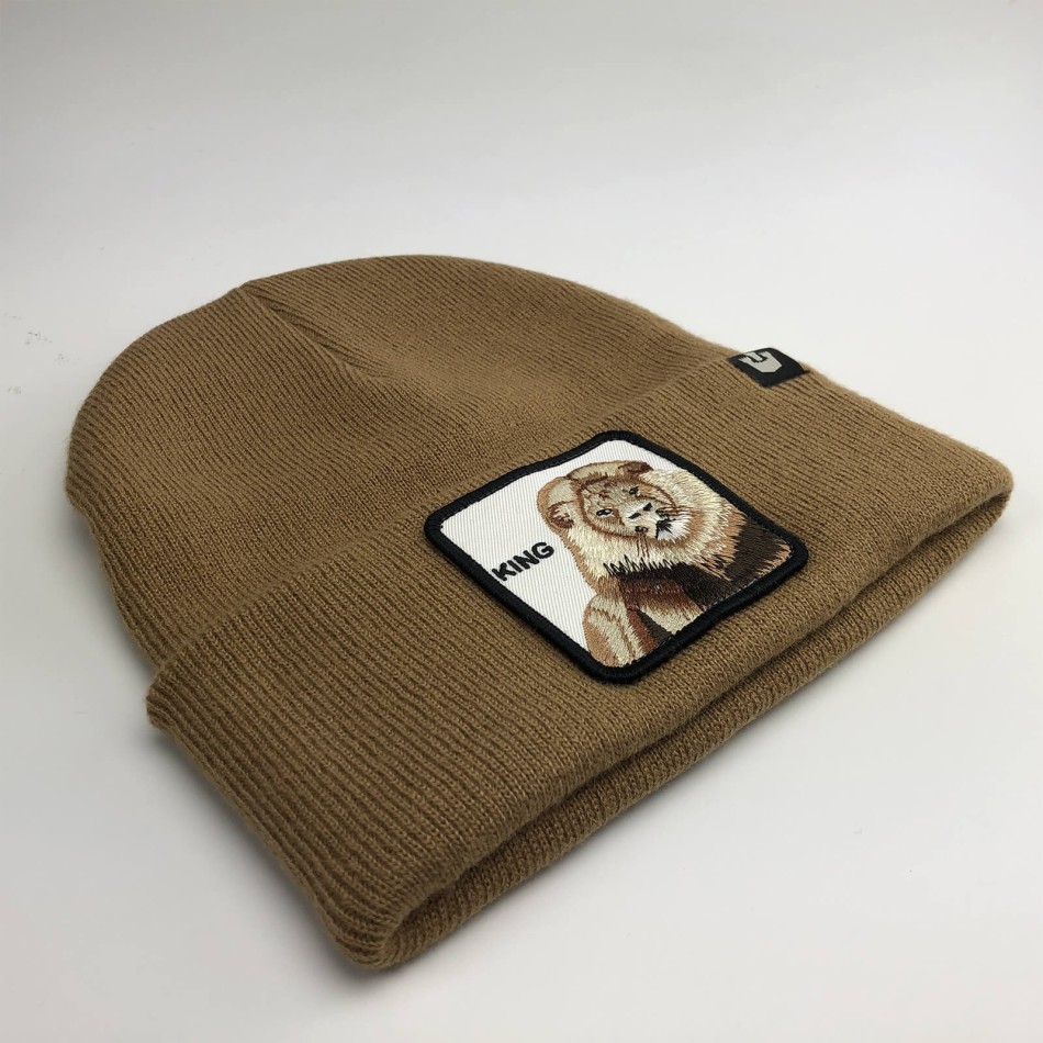 GOORIN BROS Beanie Lion för män - KING - Fri leverans