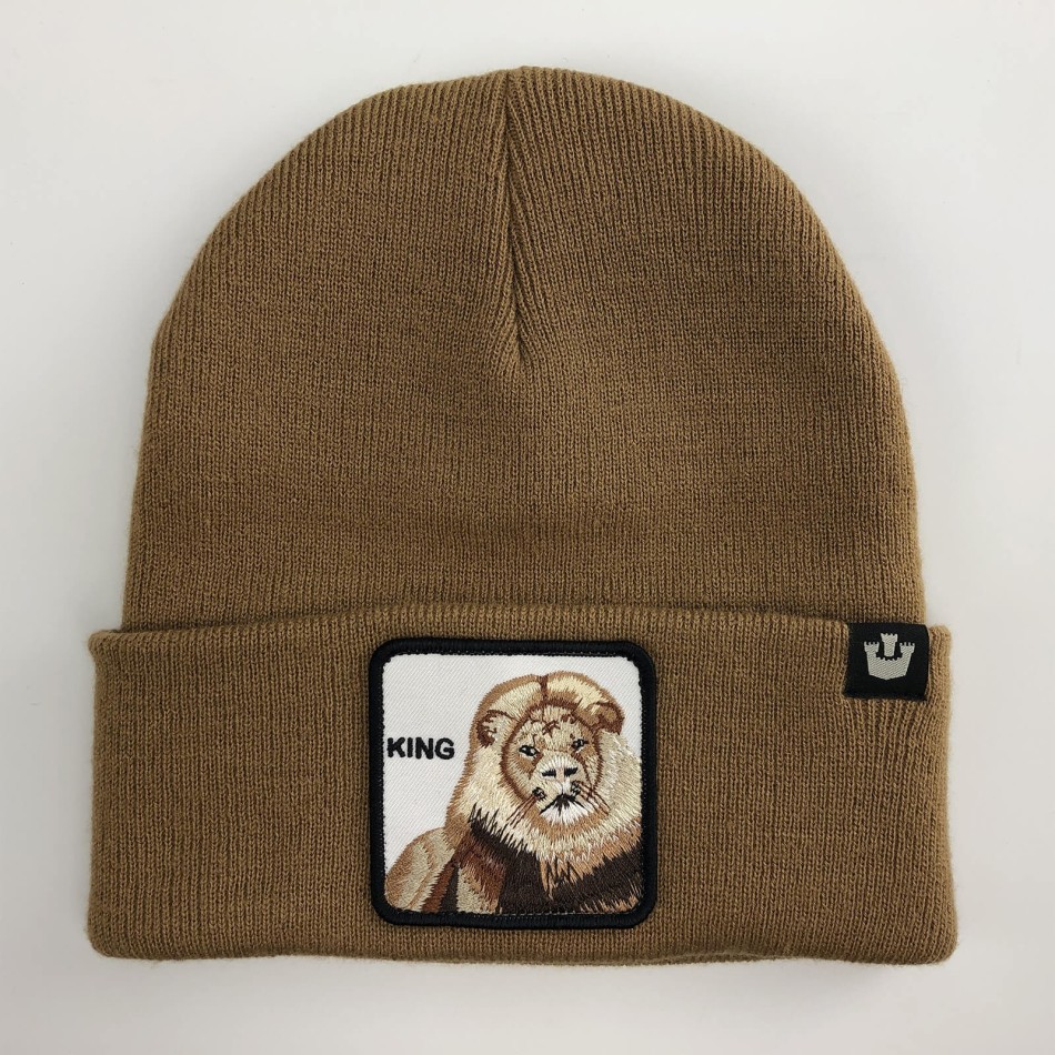 GOORIN BROS Beanie Lion för män - KING - Fri leverans
