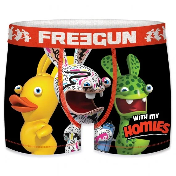 Herren Boxershorts Rabbids (Boxershorts) Freegun auf FrenchMarket