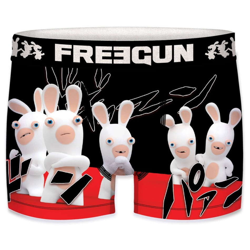 Herren Boxershorts Rabbids (Boxershorts Mann) Freegun auf FrenchMarket