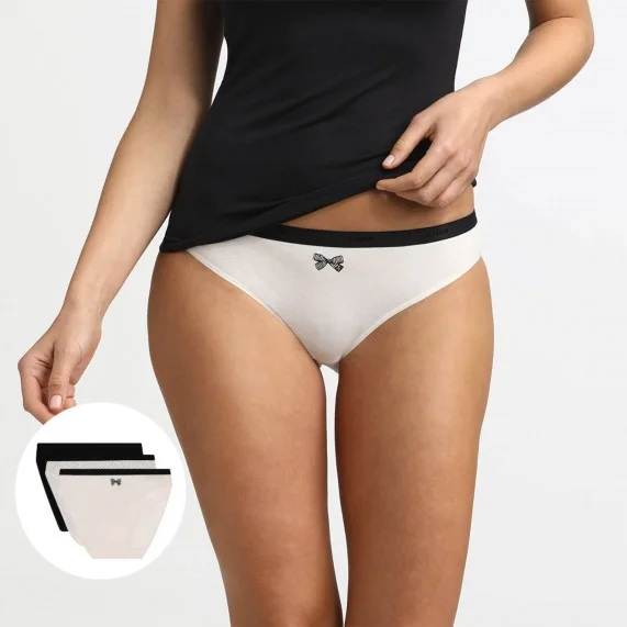 Set of 3 Cotton Stretch Fancy Panties "Les Pockets de Dim" (Panties) Dim on FrenchMarket Set of 3 Cotton Stretch Fancy Panties "Les Pockets de Dim" (Panties) Dim on FrenchMarket