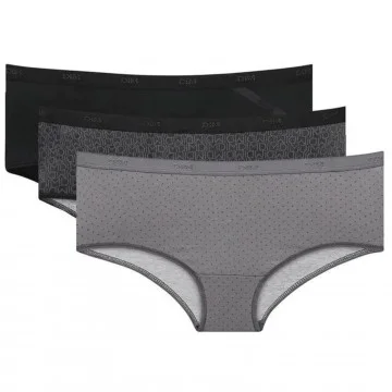 Juego de 3 bóxers de algodón elástico "Les Pockets de Dim" (Boxers) Dim chez FrenchMarket