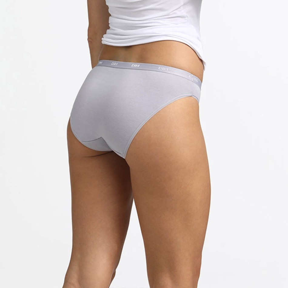 Set van 5 "Eco" katoenen stretch slipjesDim" (Slipje) Dim chez FrenchMarket