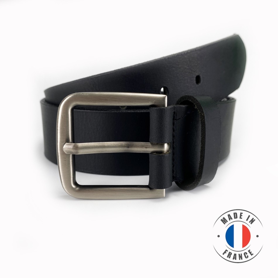 Ceinture Cuir de Buffle pour Homme - Fabrication Française (Cinture) French Market chez FrenchMarket