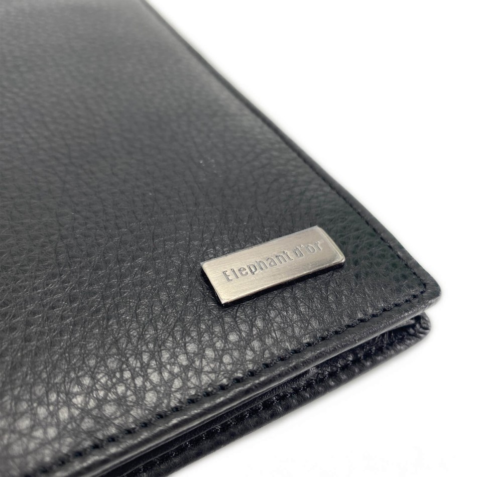 Portefeuille en Cuir - Elephant D'Or - Taille 15cm*10cm