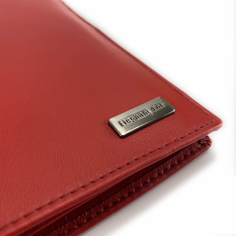 Portefeuille en Cuir - Elephant D'Or - Taille 14cm*10cm