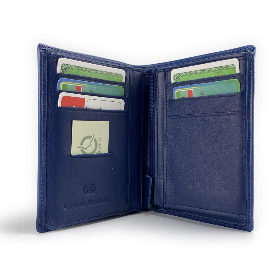 Leather Wallet - Size 12cm*9cm (Portfolios) Elephant d'Or on FrenchMarket