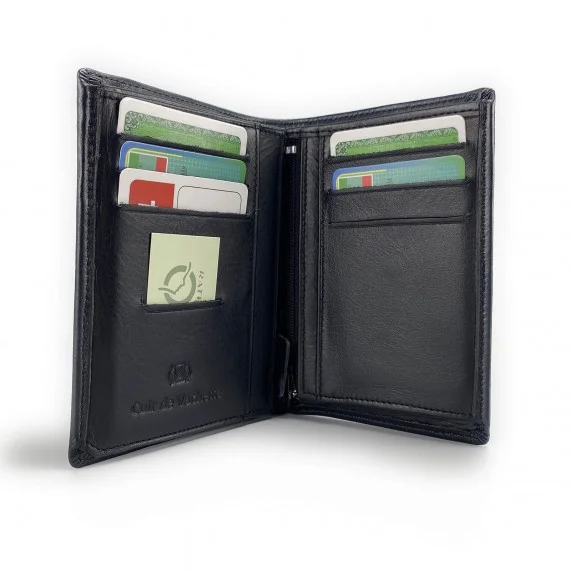 Leather Wallet - Size 12cm*9cm (Portfolios) Elephant d'Or on FrenchMarket