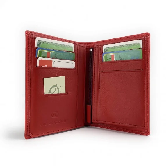 Ledergeldbörse - Größe 12cm*9cm (Portfolios) Elephant d'Or auf FrenchMarket