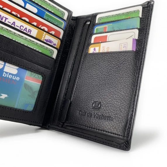 Leather wallet - Size 15cm*10cm (Portfolios) Elephant d'Or on FrenchMarket