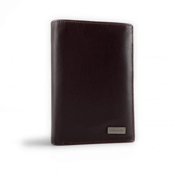 Leather wallet - Size 15cm*10cm (Portfolios) Elephant d'Or on FrenchMarket