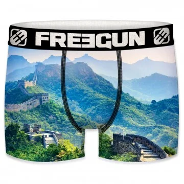 Boxer Freegun Recycelte Landschaft (Boxershorts) Freegun auf FrenchMarket