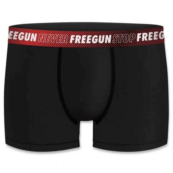 Lot de 3 Boxers Coton Homme Never Stop (Lot boxers Homme) Freegun chez FrenchMarket
