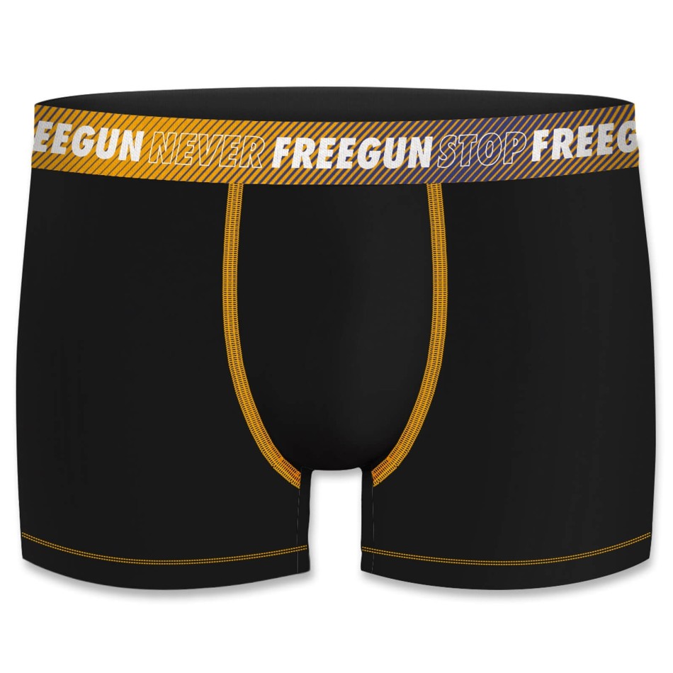 FREEGUN Män | Set med 3 boxershorts i bomull Never Stop French Market