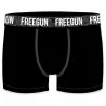 Set of 4 Organic Cotton Boxers for Men Flowers/Skull (Boxers) Freegun on FrenchMarket