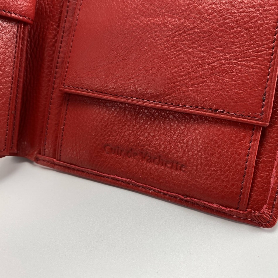 Portefeuille à l'italienne en cuir Elephant D'Or