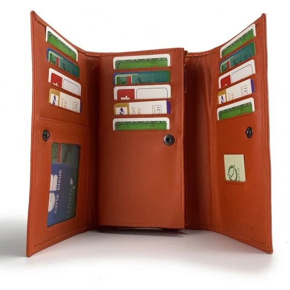 Elephant D'Or Leather Companion Wallet voor dames (Metgezel) Elephant d'Or chez FrenchMarket